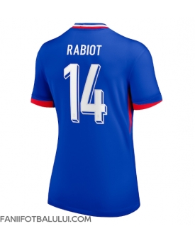 Franța Adrien Rabiot #14 Echipament de Fotbal Replică European 2024 Femei Acasa